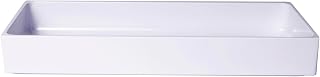 G.E.T. Enterprises M6152-W 15" x 6" White Melamine Pan Rectangular