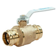 Watts 4 Inch / Integral Press Fitting End Connection / Bronze Ball Valves