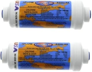 Omnipure K2333-KK Inline Carbon Water Filter (Ð¢wÐ¾ Ð Ð°Ñk)