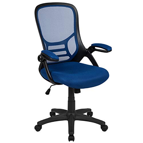 Flash Furniture Blue / Set of 1 / Contemporary Home Office Desk Chairs