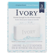 Ivory 1 Count (Pack of 3) / Original / Black Soaps
