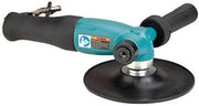 Dynabrade 52657 7" (178 mm) Dia. Right Angle Disc Sander, 1.3 hp, 6,000 RPM, Rotational Exhaust, 5/8"-11 Spindle Thread