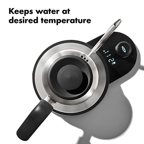 OXO 1.1 Quarts / Adjustable Temperature Kettle / STAINLESS STEEL Electric Kettles