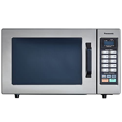 Panasonic 1000W, 0.8 Cu. Ft. Capacity, 5" / NE-1054F / Stainless Commercial Microwaves
