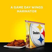 Ziploc Pittsburgh Steelers / 20 Count (Pack of 1) / 1.0 gallons Food Storage Bags