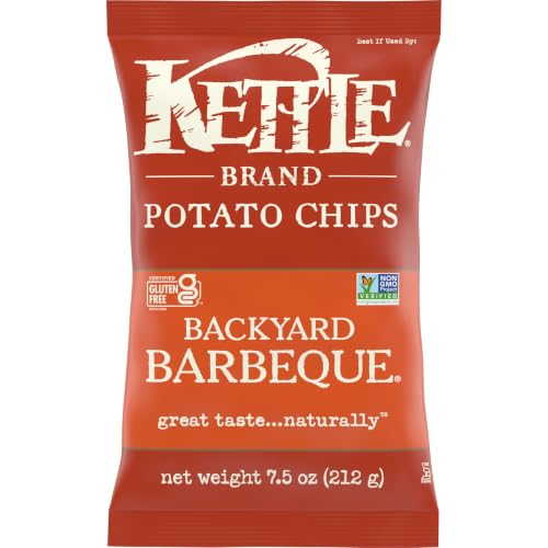 Kettle Brand Backyard Barbeque / 7.5 Ounce (Pack of 1) / 1 Potato
