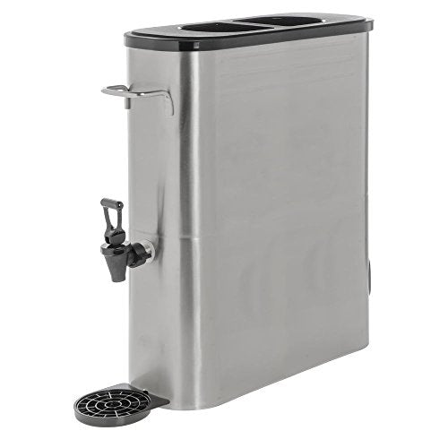 HUBERT 5 gallon / Silver / Modern Iced Beverage Dispensers