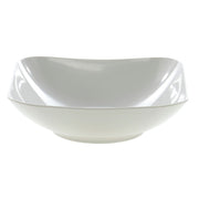 Serving Bowl White 10" Square by HUBERT – Melamine, White, Model H0103-WHITE