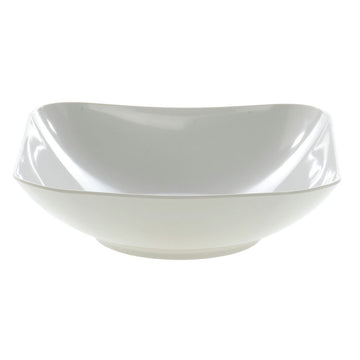 Serving Bowl White 10" Square by HUBERT – Melamine, White, Model H0103-WHITE