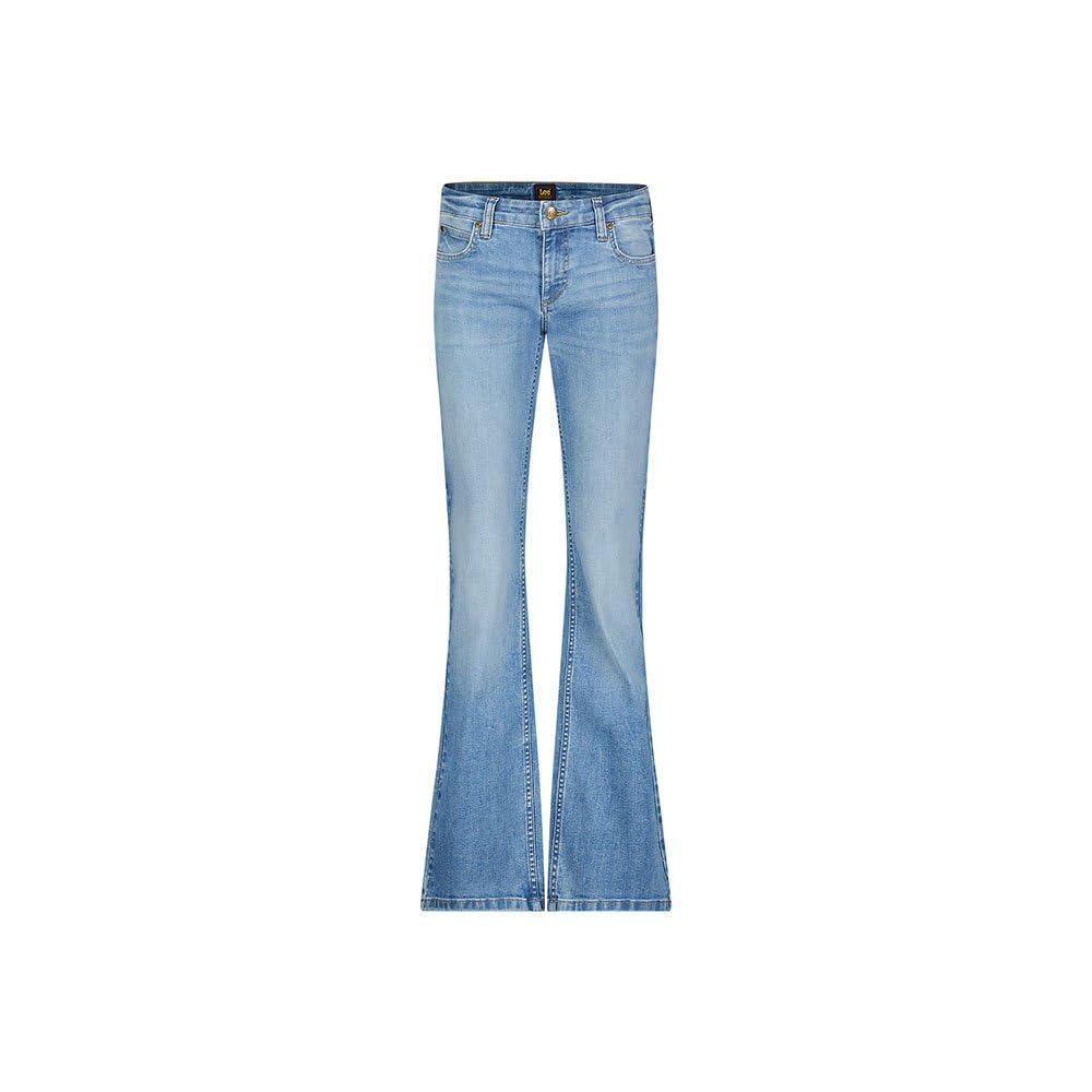 Women's Midrise Bootcut Jeans by Lee – Cotton Spandex Polyester, Rising Sign, Model 112355540