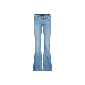 Women's Midrise Bootcut Jeans by Lee – Cotton Spandex Polyester, Rising Sign, Model 112355540