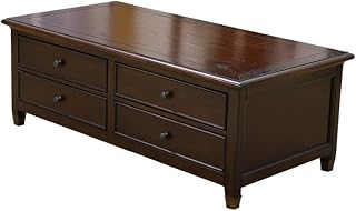 Mesa para Centro De Sala Home Coffee Table Rural Living Room Small Low Table Wooden with Drawer Coffee Table Coffee Table