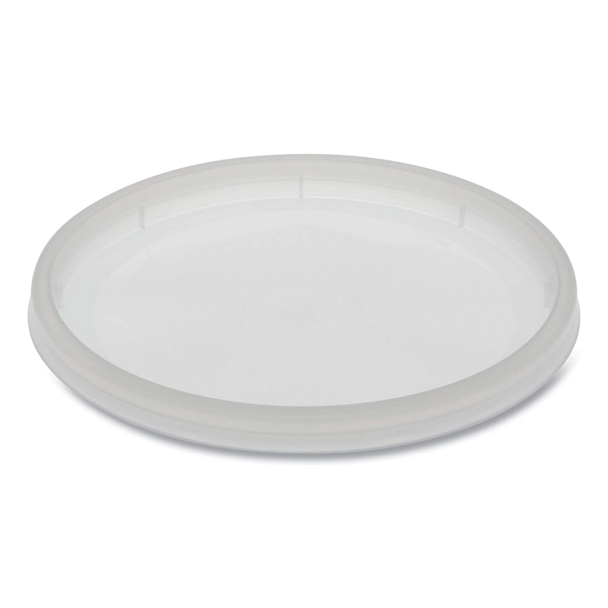 Newspring Delitainer Microwavable Container Lid by PACTIV – Polyethylene, Translucent, Model YNL500
