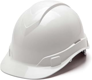 Pyramex Ridgeline Cap Style Hard Hat 6 Point Ratchet Suspension