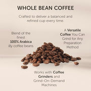 illy Classico Medium Roast / 8.8 Ounce (Pack of 6) / Red Roasted Coffee Beans