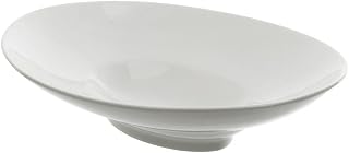 10 Strawberry Street Whittier 4 Oz Wide Rimmed Oval Bowl, Set of 4, White
