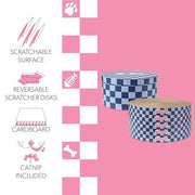 THE LICKER STORE Navy/Blue / 12" / Modern;Mid-Century;Classic;Transitional;Traditional;Cottage;Casual Scratching Pads