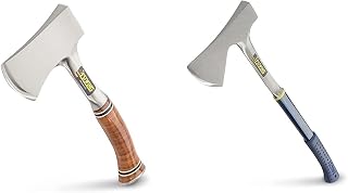Sportsman's Axe - 12" Camping Hatchet + ESTWING Camper's Axe - 26" Wood Splitting Tool