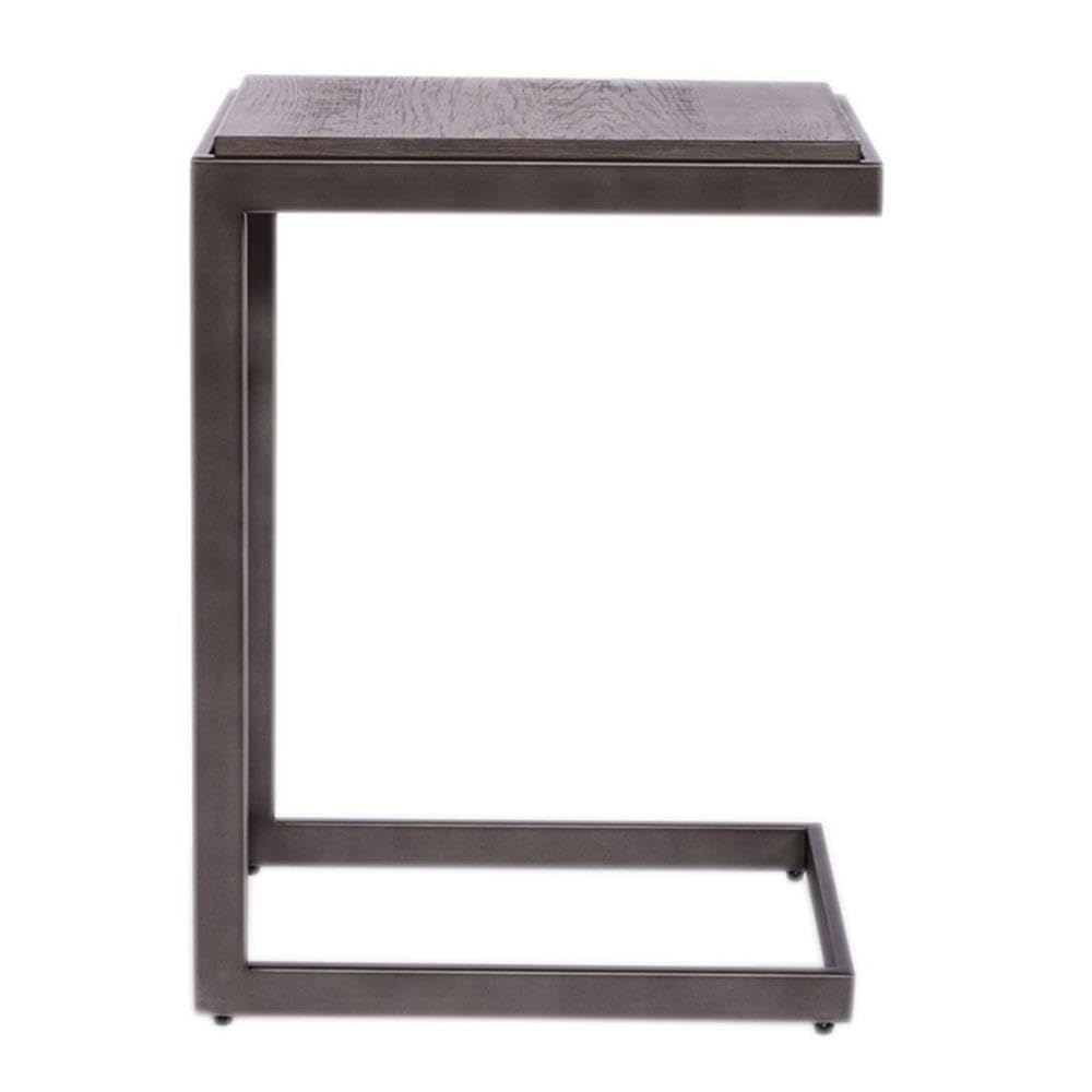 Modern View Laptop Table by LIBERTY FURNITURE INDUSTRIES, INC. – Metal, Grey, Model 960-OT1022