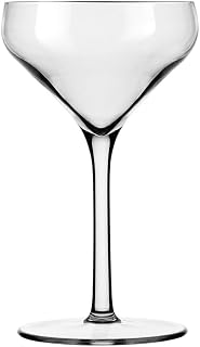 Libbey 92452 Infinium Prism Plastic 8 Oz. Coupe Glass - 12 / CS