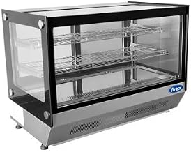 Atosa Straight Glass Refrigerated Deli Case, Countertop