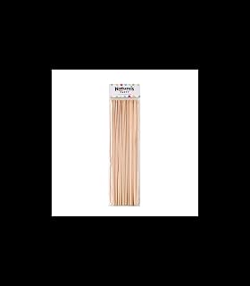 PacknWood 8NPBBQ26 9.84 in. Round Bamboo BBQ Skewers - 5000 Piece