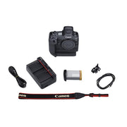 EOS R3 Mirrorless Digital Camera Body with Memory Card and Bag Bundle by Canon – Black, Model CAER3-K1