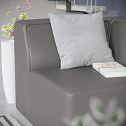 Modway Grey / Modern / Corner Chair Sofas & Couches