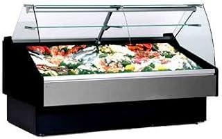 Hydra-Kool KFM-SC-120-S Seafood Case Curved Glass