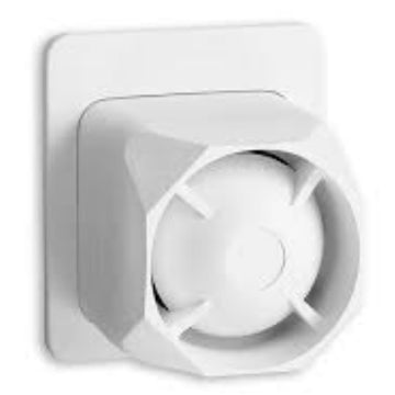 Ademco 119db Dual-Tone Siren OPEN BOX by Honeywell – 1 Count (Pack of 1), White