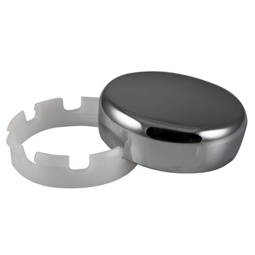 1" Royal Vandal Resistant Stop Cap by Sloan – 1 Count (Pack of 1), Metal, Chrome Plate, Model H-1010-A
