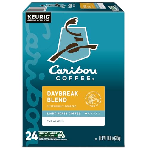 Caribou Coffee 24 Count (Pack of 4) / coffee / 1 Single-Serve Capsules & Pods
