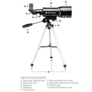 Barska Black / One Size / 225x30070 Refractors