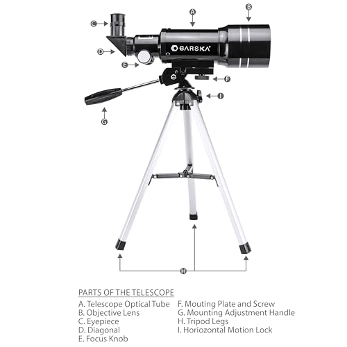 Barska Black / One Size / 225x30070 Refractors