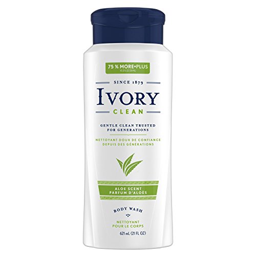 Ivory 21 Fl Oz (Pack of 1) / Ivory Clean Aloe Body Wash, 21 oz / 1 Body Washes