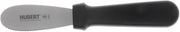 HUBERT Serrated Sandwich Spreader Stainless Steel with Black Polypropylene Handle - 3 1/4" L Blade