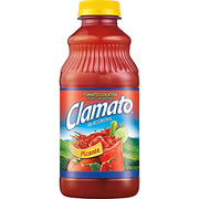 Clamato Picante / 32 Fl Oz (Pack of 12) / 12 Vegetable Juice