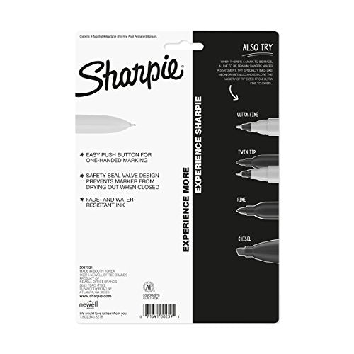 Sharpie 1 Count (Pack of 96) / 8 Count Assorted / 8-Assorted Permanent Markers