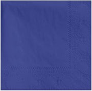Hoffmaster Navy Beverage Napkin, 9.5 x 9.5 inch - 1000 per case.