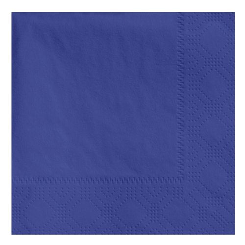 Navy Beverage Napkin by Hoffmaster – Paper, D22 Navy Blue, Pack of 1000, Model 180322