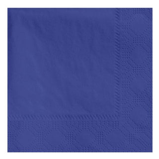 Navy Beverage Napkin by Hoffmaster – Paper, D22 Navy Blue, Pack of 1000, Model 180322