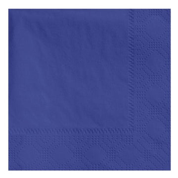 Navy Beverage Napkin by Hoffmaster – Paper, D22 Navy Blue, Pack of 1000, Model 180322
