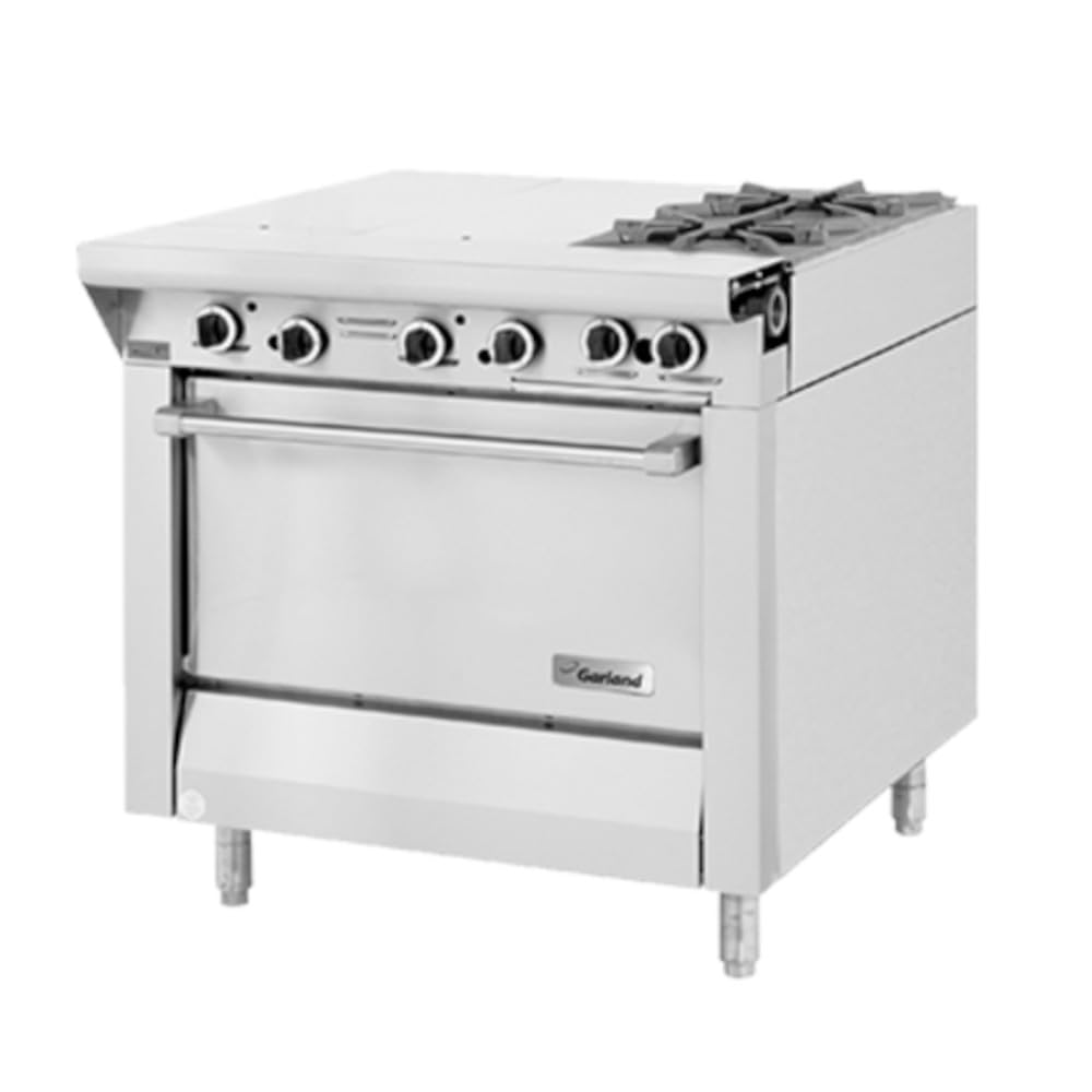 Master Series Heavy Duty 34" Gas Range with (4) by Garland – Stainless Steel, Stainless-Steel, Model M43-1R