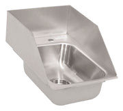 BK Resources NSF Commercial One Compartment Drop in Sink – 10" x 14" x 5", Stainless Steel, Silver, Model DDI-1014524S