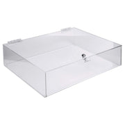 16 x 12 x 4 Flat Acrylic Display Case by AARCO DISPLAY PRODUCTS – Model 1461