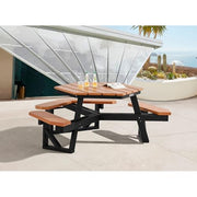 Global Industrial Cedar / Industrial / 1 Picnic Tables