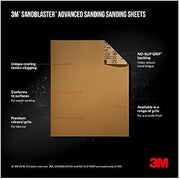 3M 11080-G-6 Sandpaper with No-Slip Grip