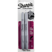 Sharpie 1 Count (Pack of 12) / Fine,Permanent / Silver Permanent Markers