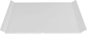 GET 11" x 8" White Rectangular Melamine Platter | Dishwasher safe, Shatterproof, Buffet, Stackable, Restaurant service, Great for Entrees, Salads, Desserts and Appetizers