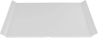 GET 11" x 8" White Rectangular Melamine Platter | Dishwasher safe, Shatterproof, Buffet, Stackable, Restaurant service, Great for Entrees, Salads, Desserts and Appetizers